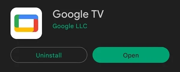 Install Google TV App on Android