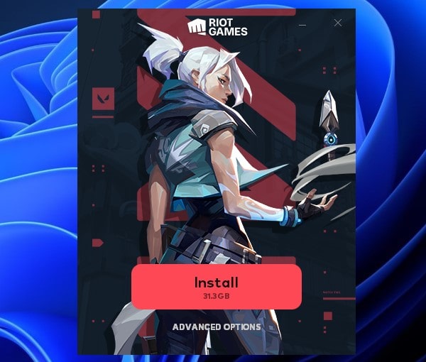 ReInstall Valorant to fix VSync