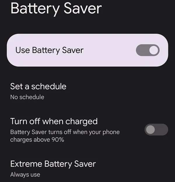 Batter Saver to fix Android Battery Draining Fast