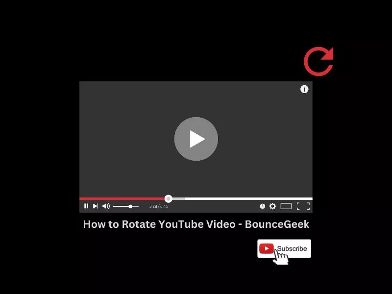 How to Rotate YouTube Video on Windows 11 PC