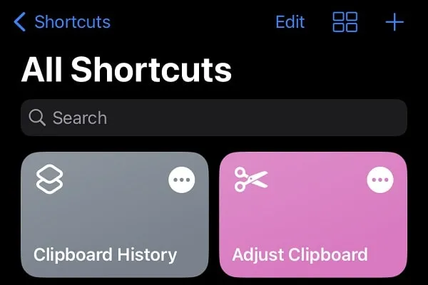 Run Clipboard History Shortcut