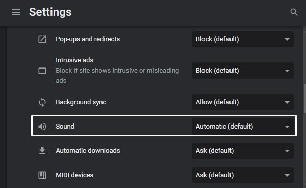 Discord Sound Permission Chrome