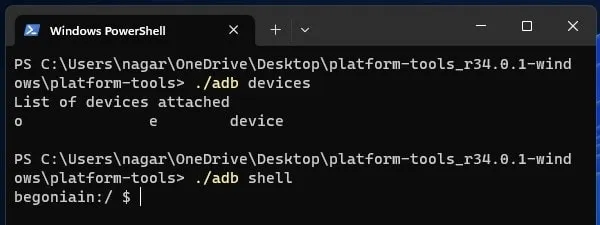 Access ADB Shell of MI Device