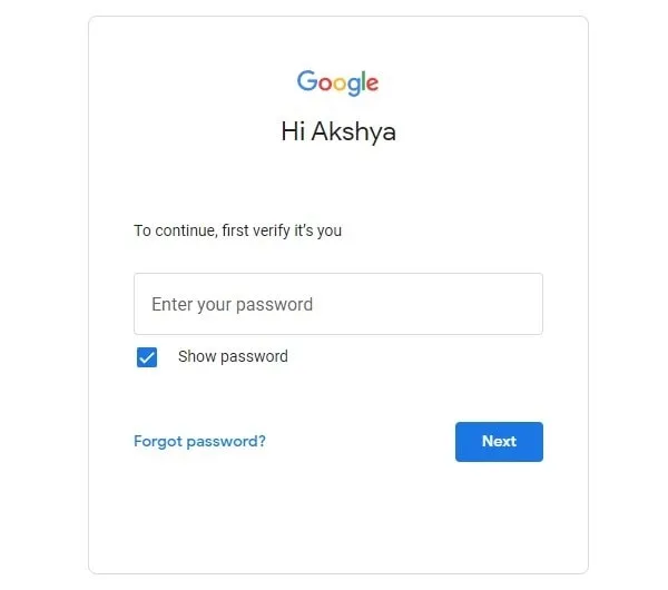 Google Verification to Download Drive Data