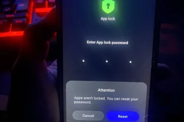 Reset MI App Lock without Factory Reset