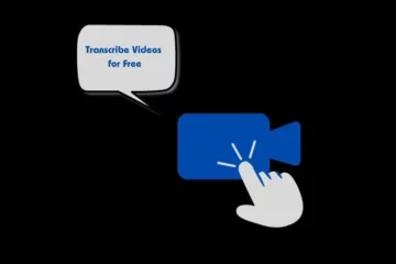 Transcribe Videos for Free using AI