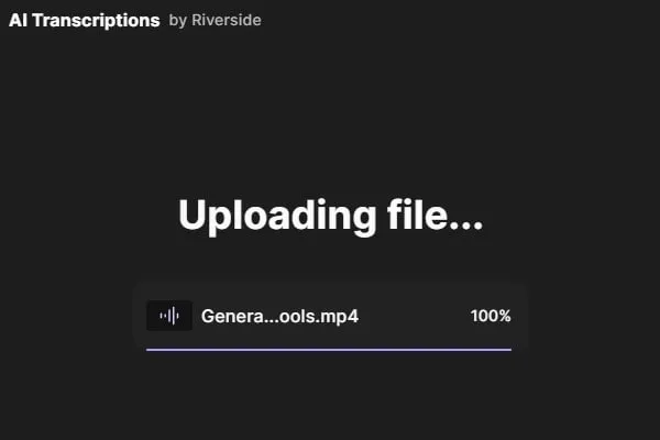 Uploading Video File