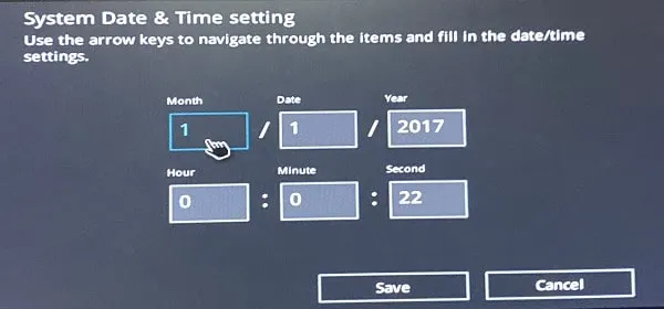 Change Date and TIme of Computer BIOS