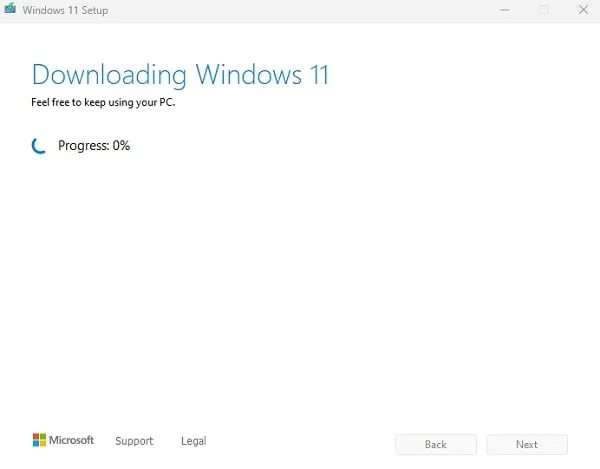 Download Windows 11 to Create Installation Media