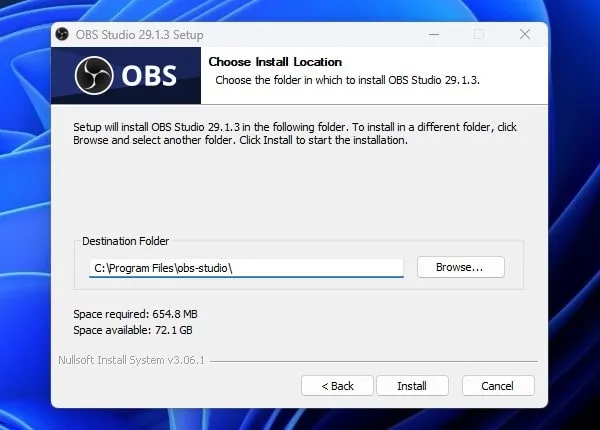 Install OBS Studio to Record Presentation