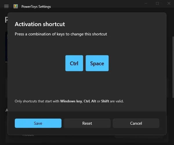 Change Activation Shortcut for macOS Quick Look Feature