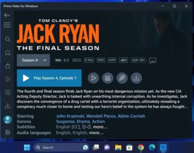 Change Prime Video Download Location on Windows 11