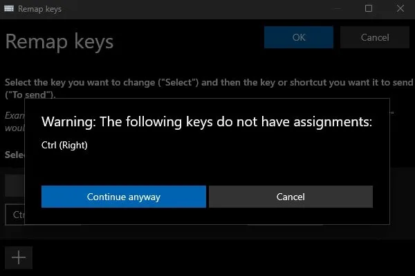 Disable a Specific Keyboard Key