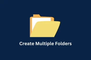 Create Multiple Folders at Once on Windows 11