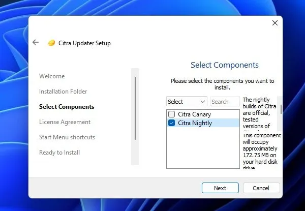 Install Citra Nightly Build