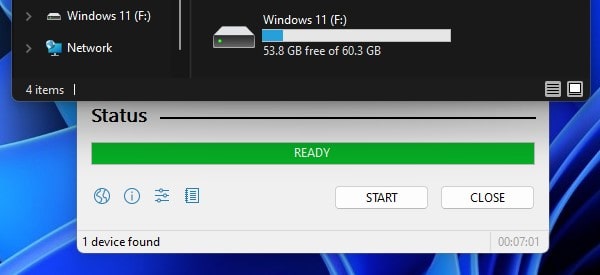 Windows 11 Bootable USB Drive Ready