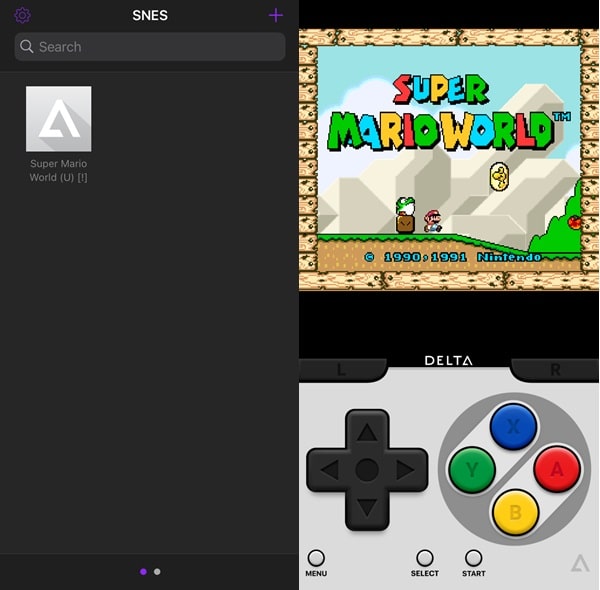 SNES Emulator for iOS iPhone