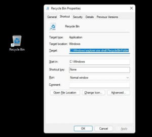How to Pin Recycle Bin Icon to Taskbar on Windows 11 - BounceGeek
