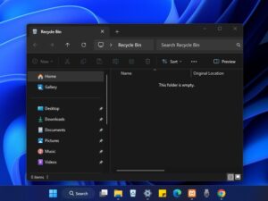 How to Pin Recycle Bin Icon to Taskbar on Windows 11 - BounceGeek