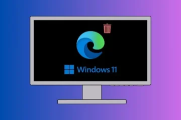 Uninstall Microsoft Edge from Windows 11
