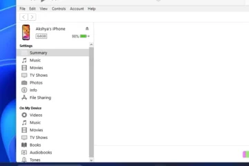 iPhone not showing up in iTunes Windows 11