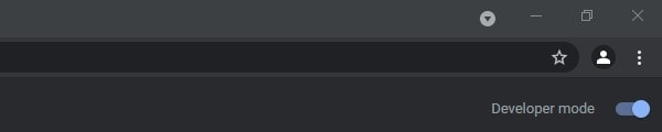 Enable Chrome Extensions Developer Mode